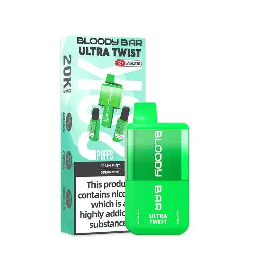 Fresh Mint Spearmint 20K Disposable Vape