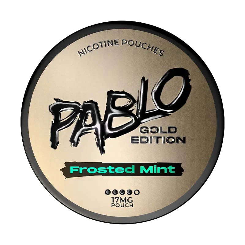 Pablo Gold Frosted Mint – Crisp Mint Flavour with Fast Delivery Across Leamington Spa, Warwickshire, Coventry & the UK