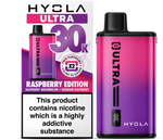 HYOLA Ultra 30K Raspberry Edition – Refreshing Raspberry Watermelon & Rhubarb Flavour – Fast Delivery Across Leamington Spa, Warwickshire, Coventry & UK
