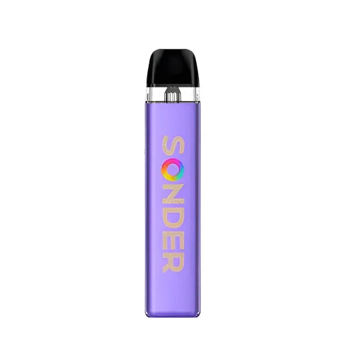 Geek Vape Sonder Q2 Vape Kit in striking Metallic Purple – In stock now in Leamington Spa, Coventry, and Warwickshire, with speedy delivery available throughout the UK.