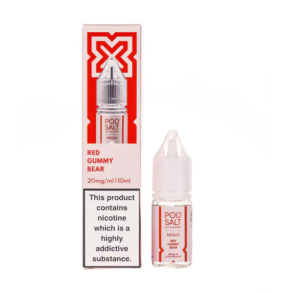 Red Gummy Bear Nic Salt 10ml