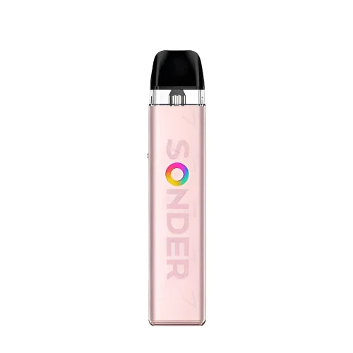 Geek Vape Sonder Q2 Vape Kit in delicate and elegant Sakura Pink – Now available in Coventry, Leamington Spa, and Warwickshire, with fast UK-wide shipping.