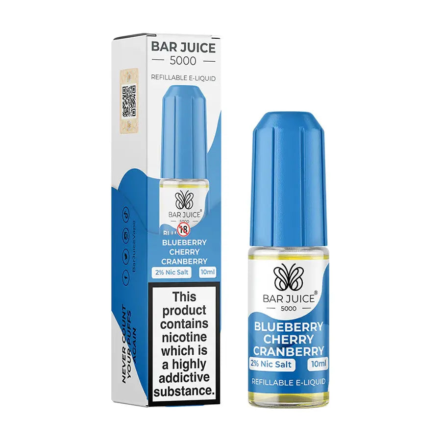 Blueberry Cherry Cranberry Nic Salt 10ml