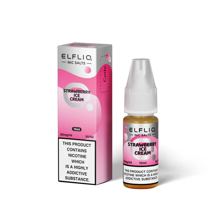 Strawberry Ice Cream Nic Salt 10ml