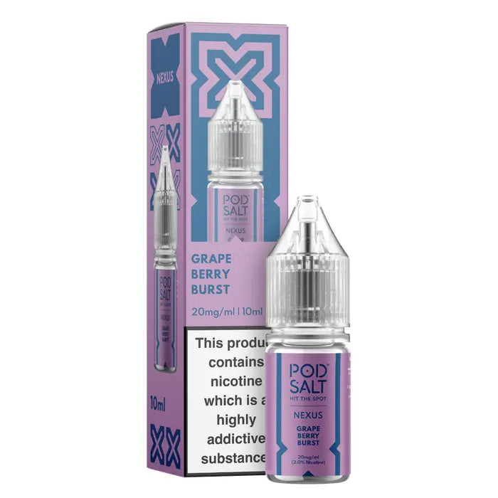 Grape Berry Burst Nic Salt 10ml