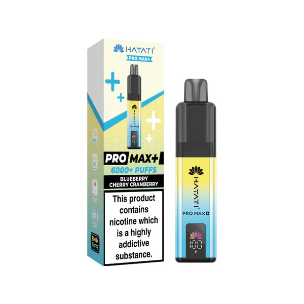 Order Hayati Pro Max 6000+ puffs Vape in Blueberry Cherry Cranberry – Sweet and Tart Blend with Quick Delivery to Leamington Spa & UK Nationwide