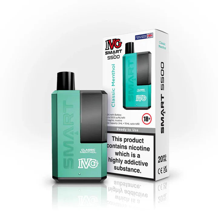 Classic Menthol 5500 Disposable Vape