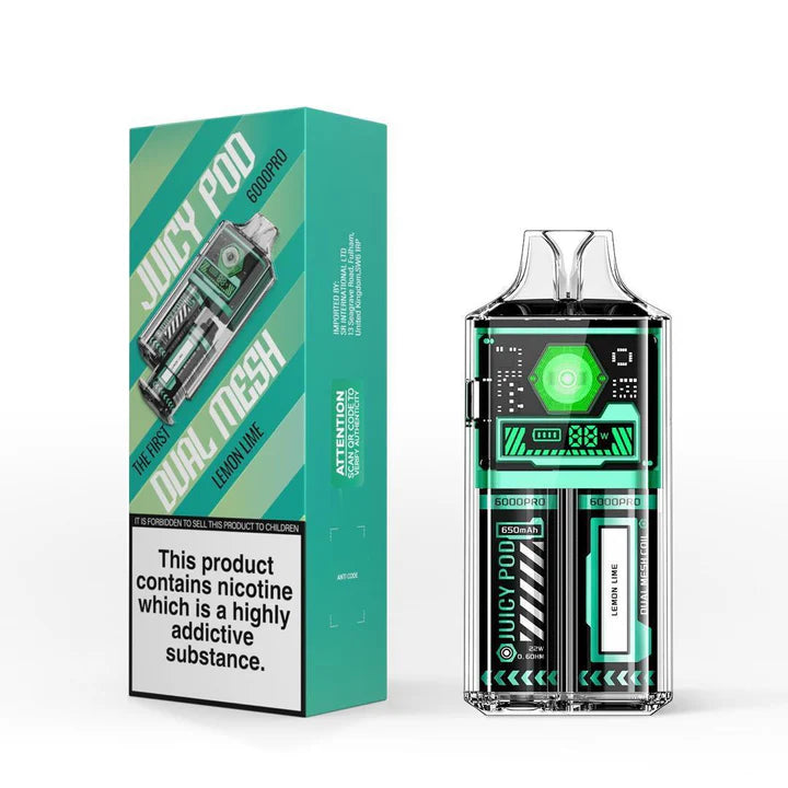 Lemon Lime 6000 Disposable Vape