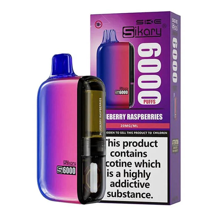 Blueberry Raspberries 6000 Disposable Vape