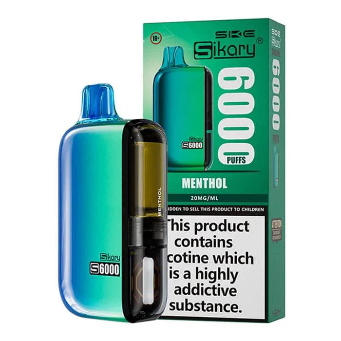 Menthol 6000 Disposable Vape