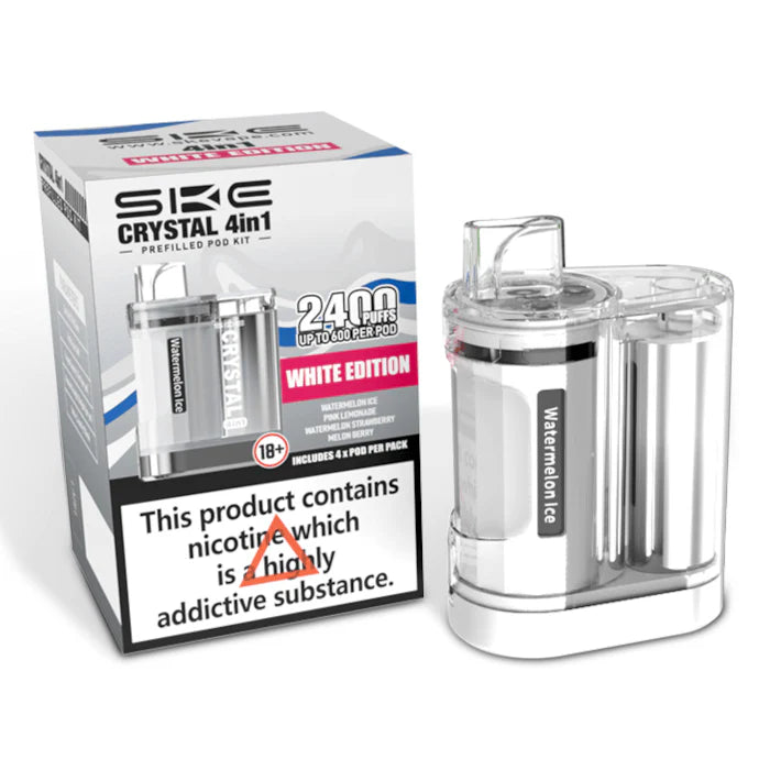 White Edition (Multi Flavour) 2400 Prefilled Pod Vape