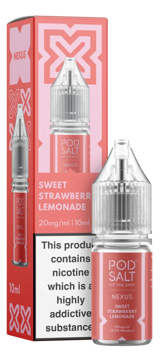 Sweet Strawberry Lemonade Nic Salt 10ml